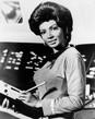 L'attrice Nichelle Nichols quando recitava nella serie