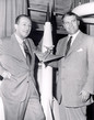 Walt Disney e Wernher Von Braun negli Anni '50