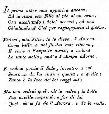 [Sonetto d'argomento amoroso pastorale]