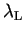 $\lambda_{\rm L}$