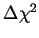 $\Delta\chi^2$