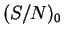$(S/N)_0$