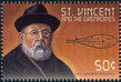 Francobollo commemorativo di Konstantin Tsiolkovsky