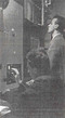 I fratelli Judica Cordiglia al lavoro nel loro centro di ascolto radio.