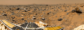 Marte, panorama da Pathfinder